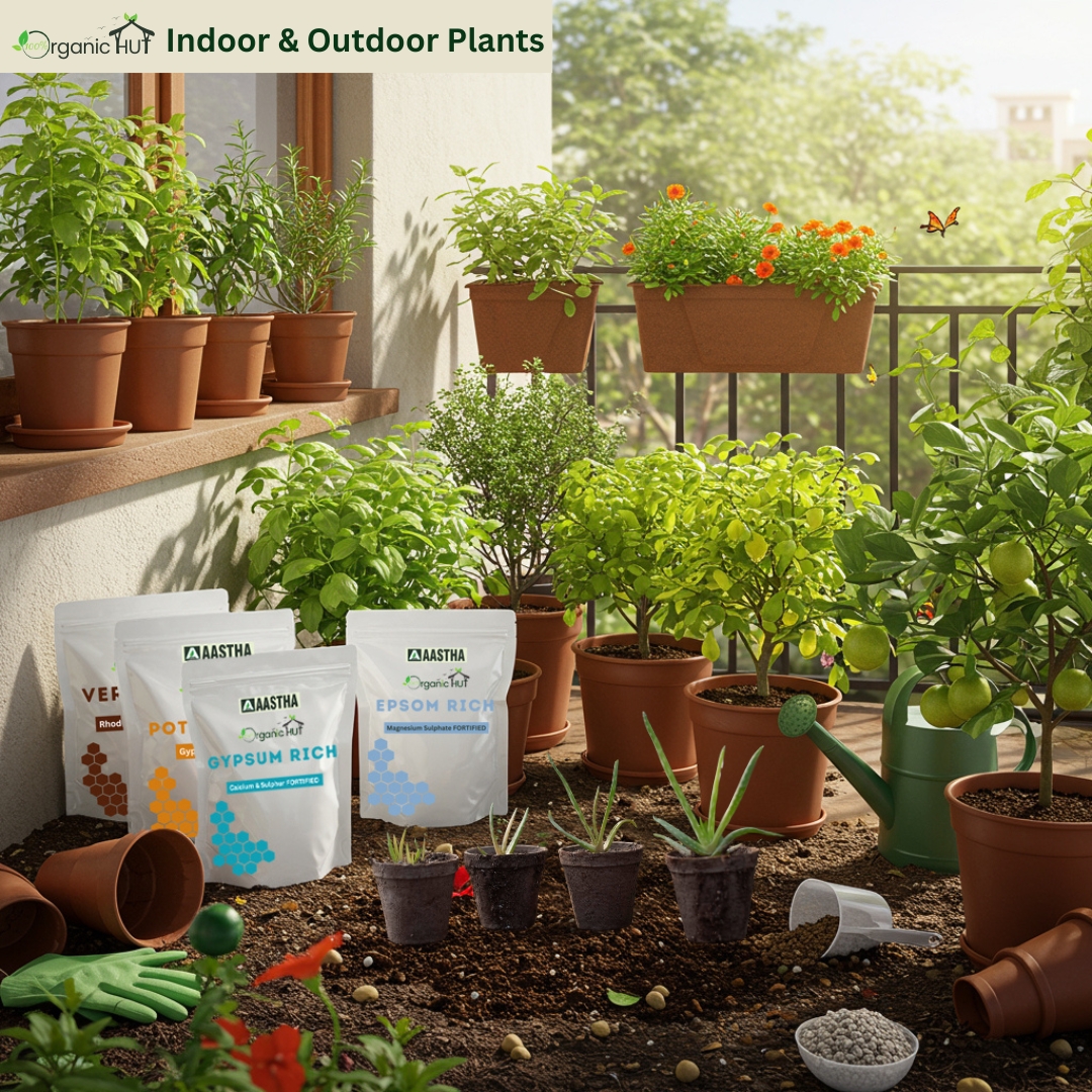 Indoor & Outdoor Plants, Care Tips - Easy Guide to Kitchen Gardening in India     